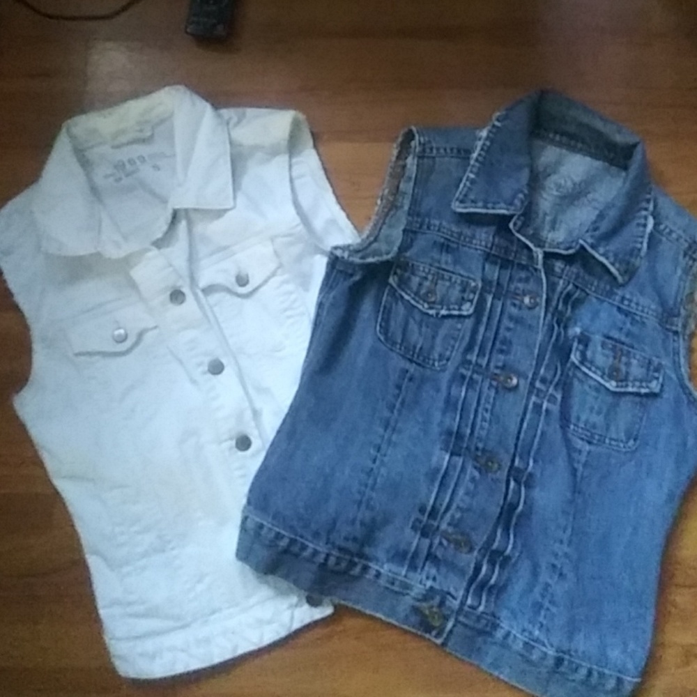 Jean Vest $15 each